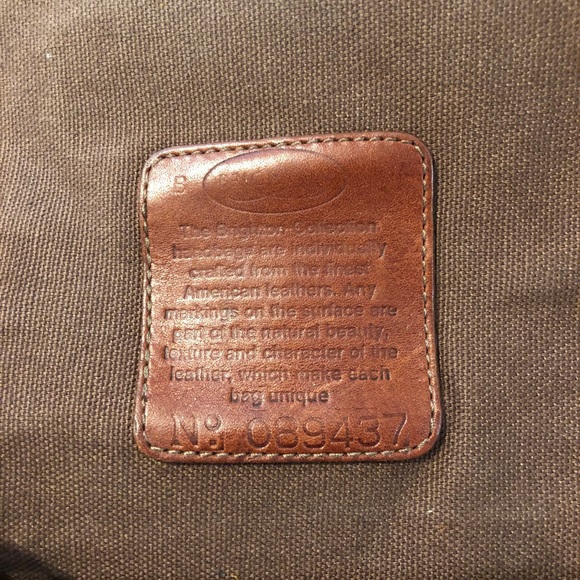 Tan Leather Vintage Brighton Purse - Picture 4 of 6